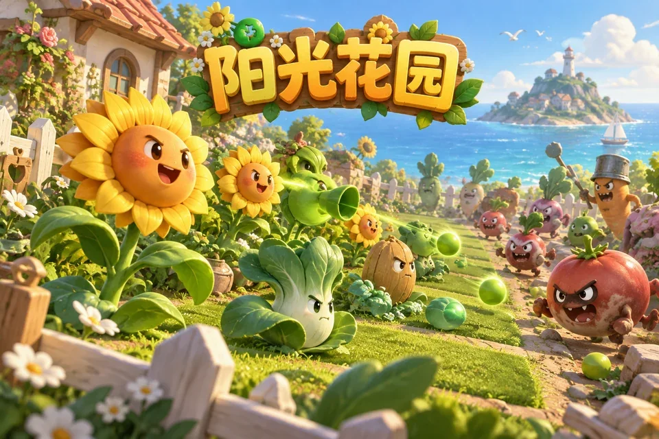 植物守卫花园游戏封面