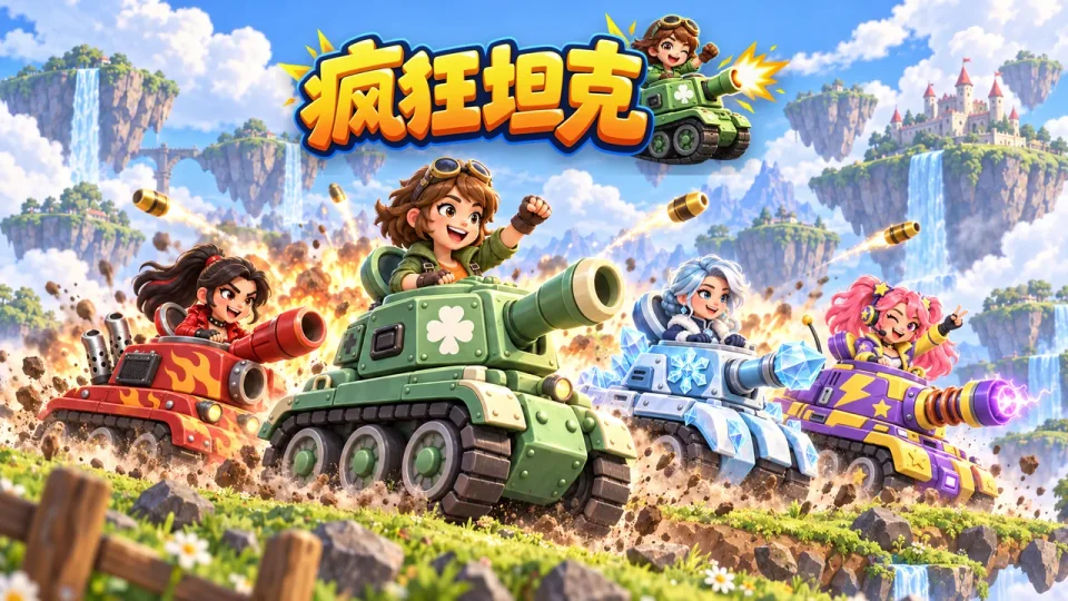 疯狂坦克游戏封面