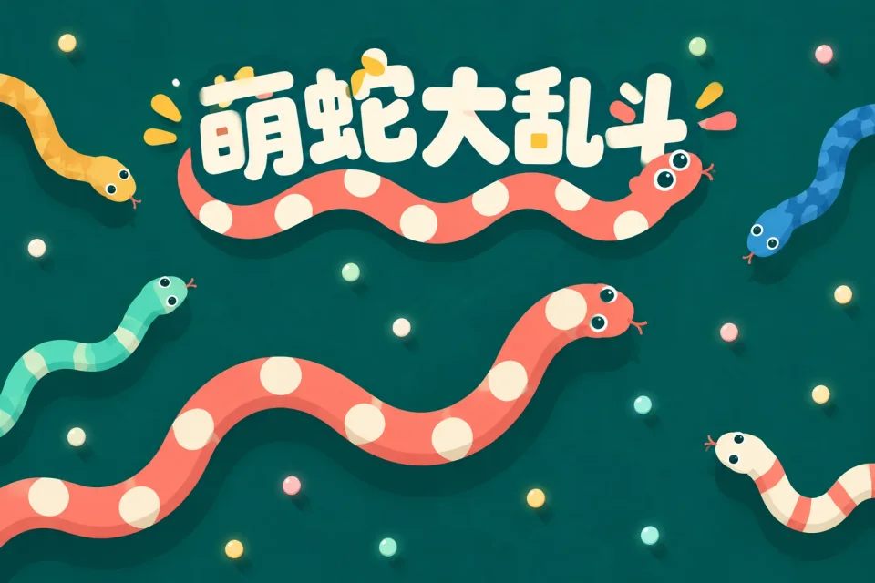 萌蛇大乱斗游戏封面